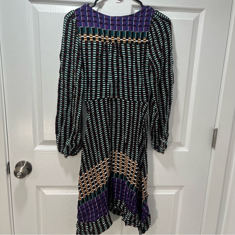 Anthropologie Maeve Gianna Tunic Dress Geometric Size 2 - Picture 3 of 9